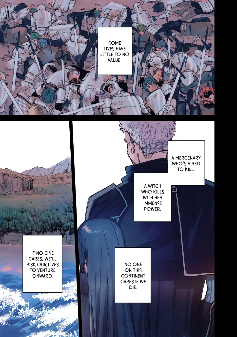 Read The Witch and the Mercenary EN Manga Online