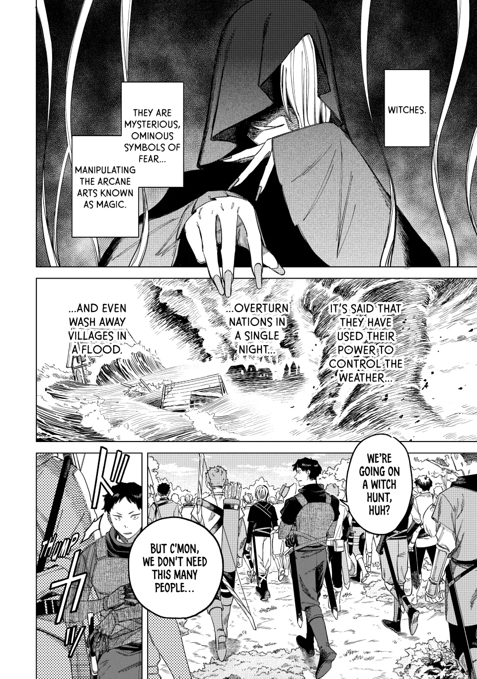 Read The Witch and the Mercenary EN Manga Online