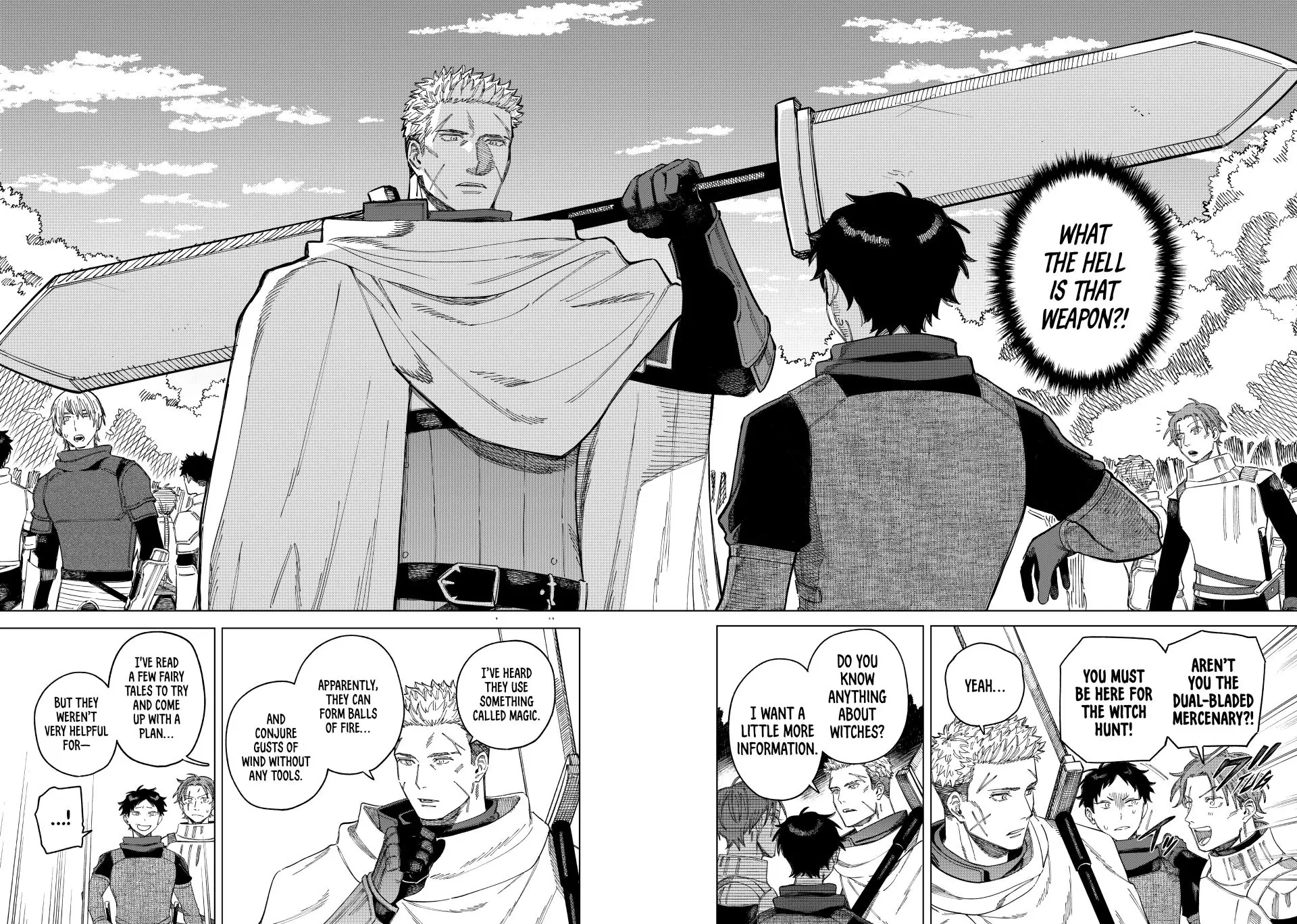 Read The Witch and the Mercenary EN Manga Online