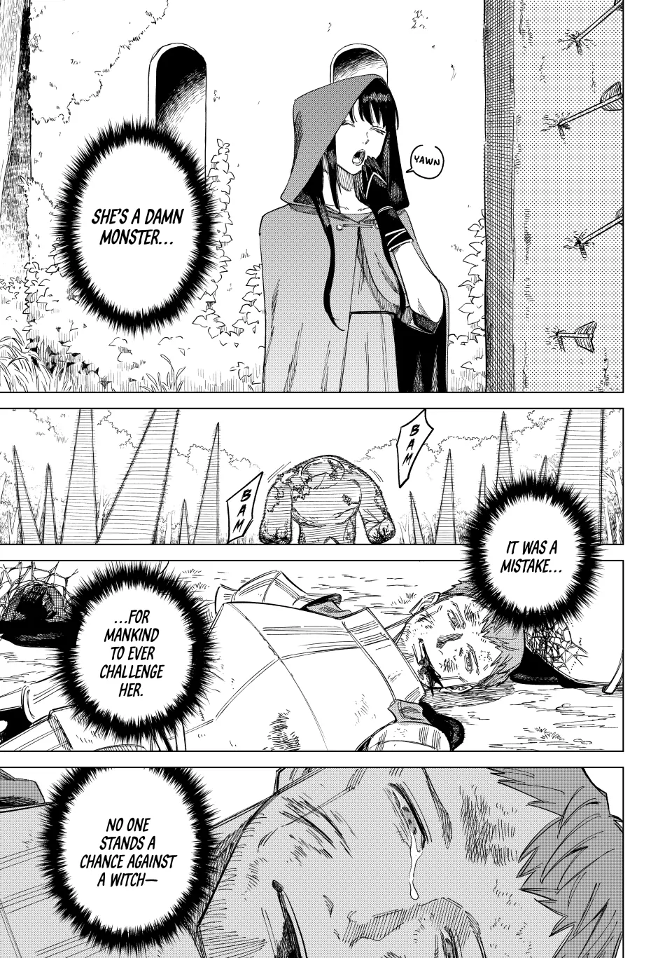 Read The Witch and the Mercenary EN Manga Online