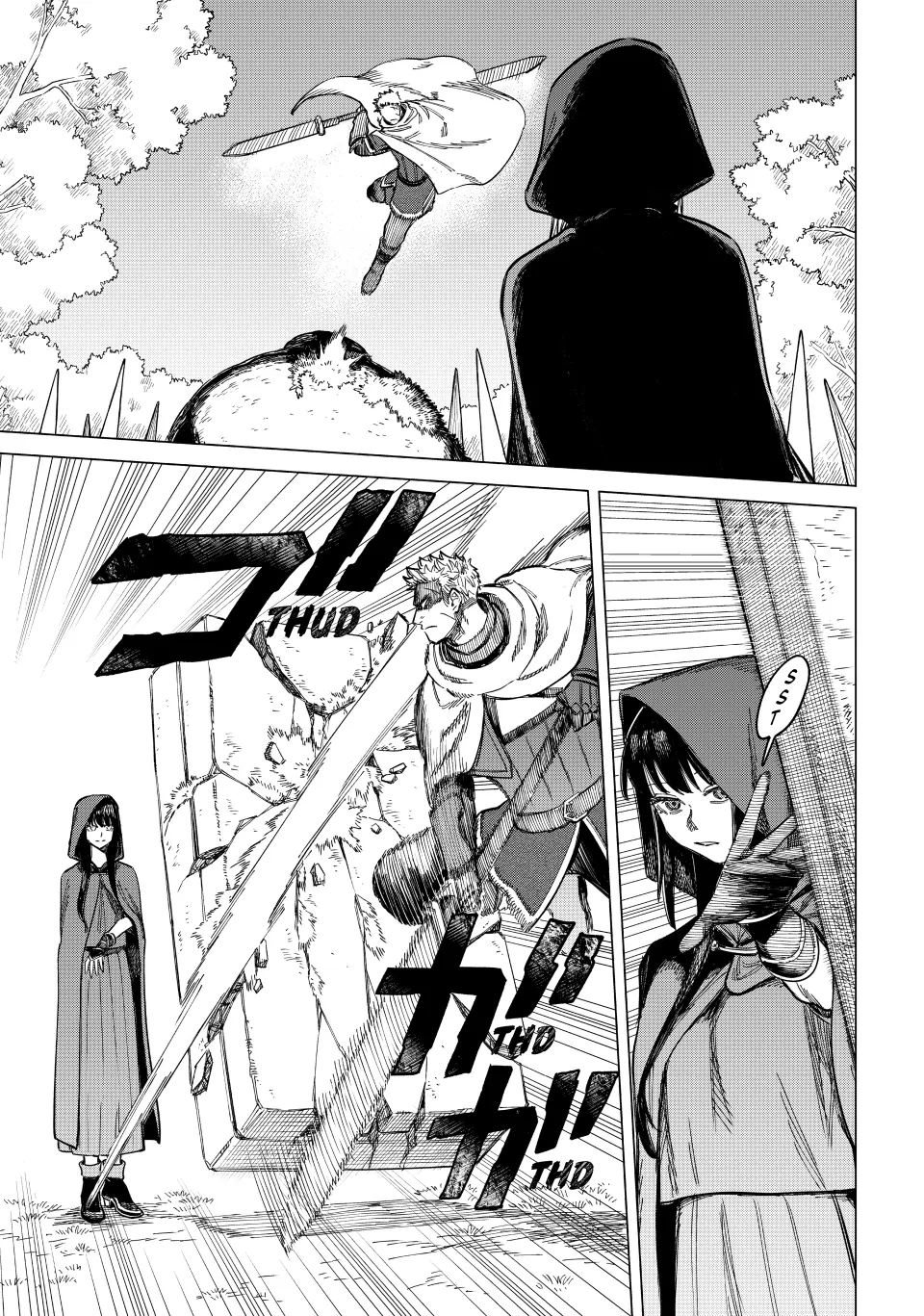 Read The Witch and the Mercenary EN Manga Online
