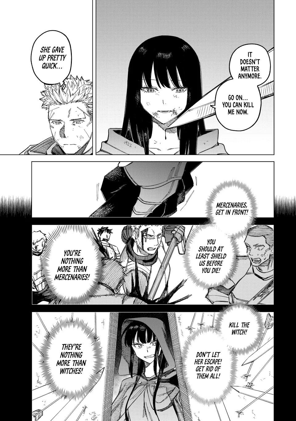 Read The Witch and the Mercenary EN Manga Online