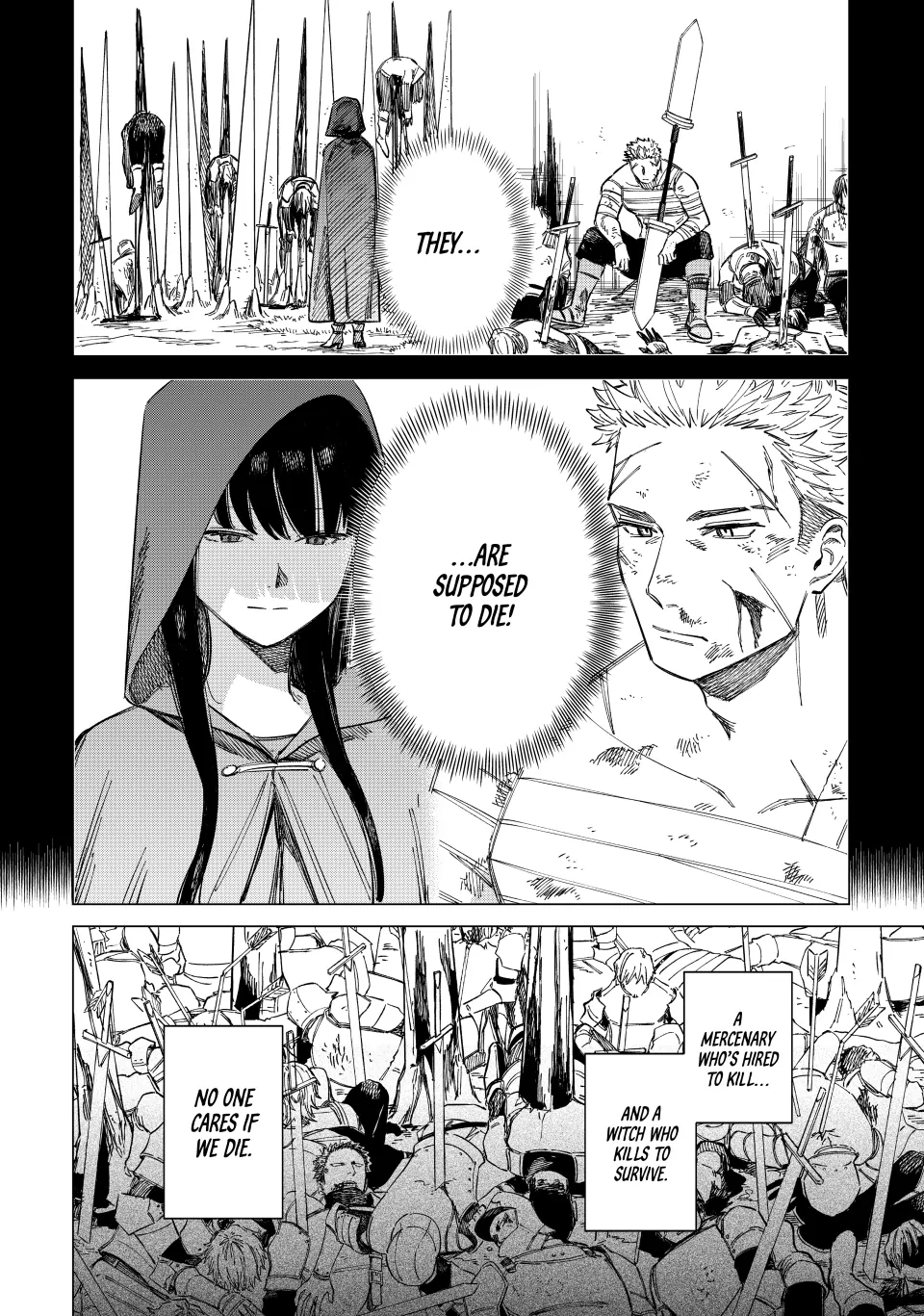 Read The Witch and the Mercenary EN Manga Online