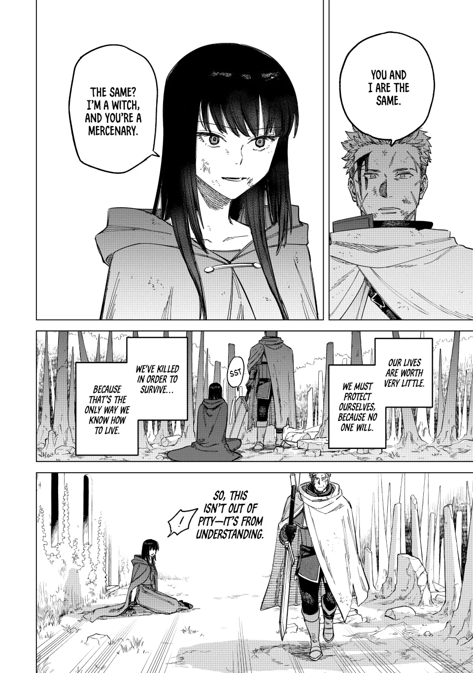 Read The Witch and the Mercenary EN Manga Online