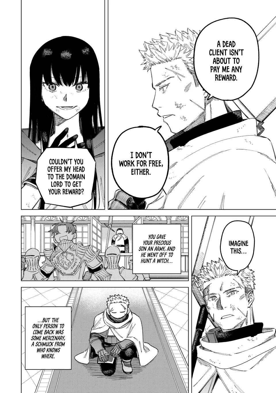 Read The Witch and the Mercenary EN Manga Online