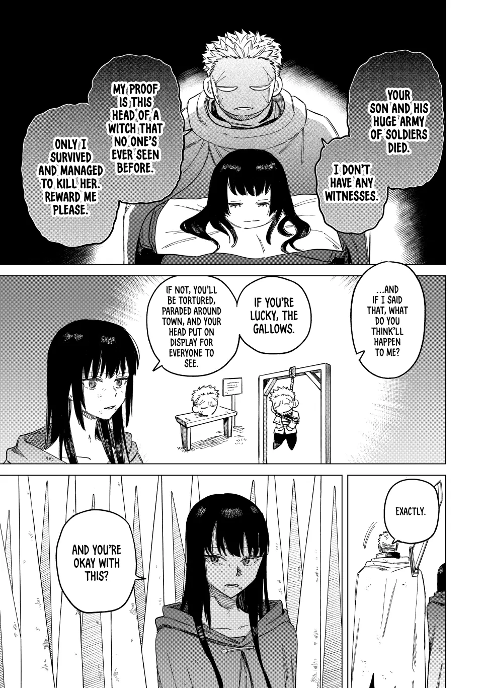 Read The Witch and the Mercenary EN Manga Online