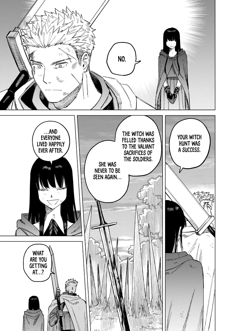 Read The Witch and the Mercenary EN Manga Online