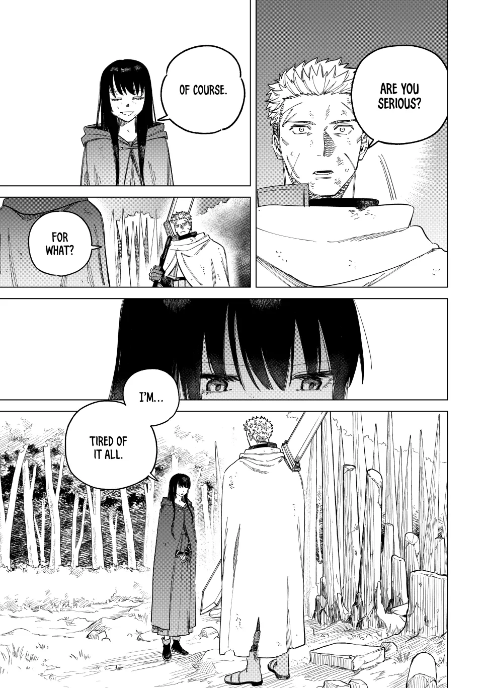 Read The Witch and the Mercenary EN Manga Online