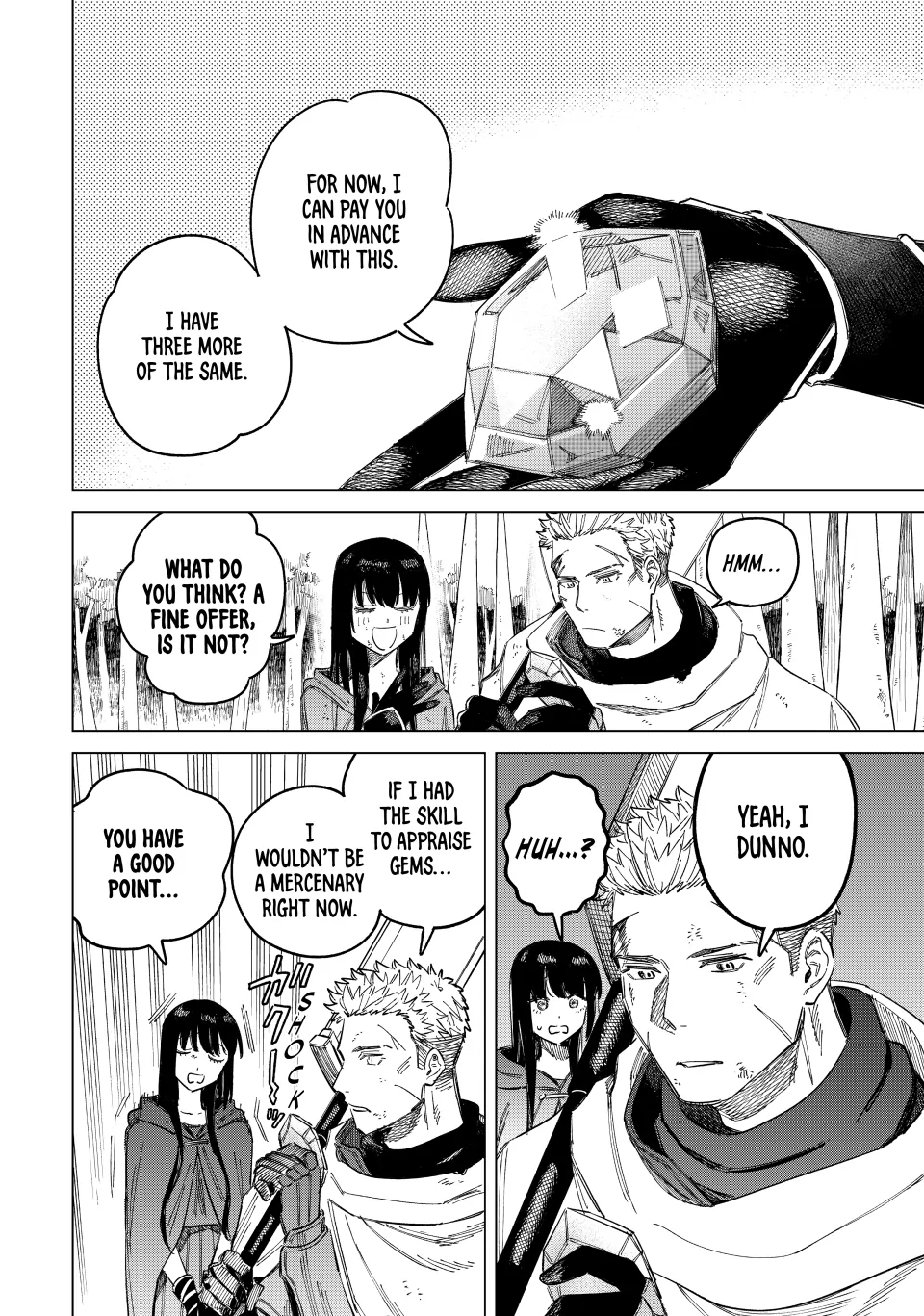 Read The Witch and the Mercenary EN Manga Online