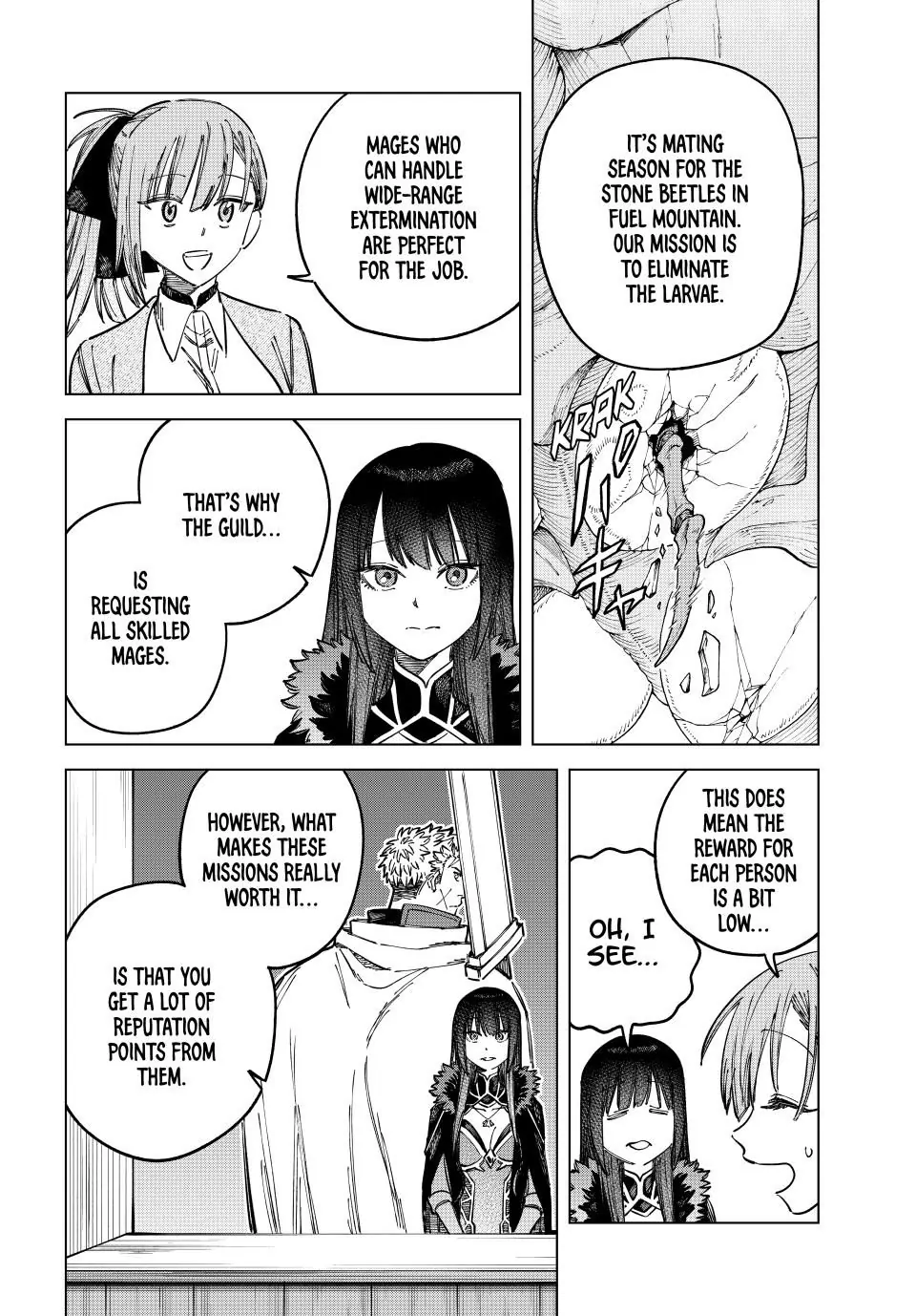 Read The Witch and the Mercenary EN Manga Online