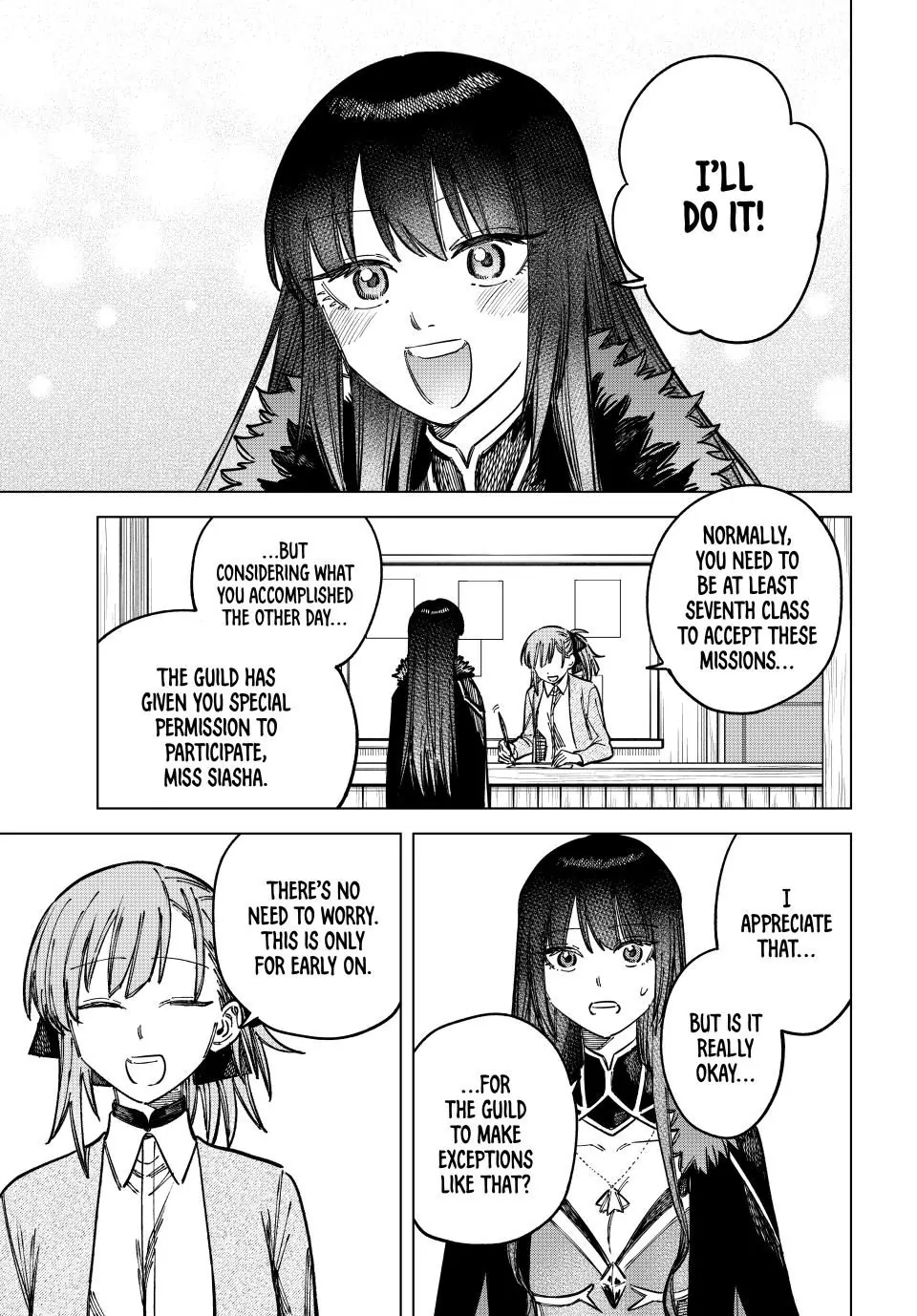 Read The Witch and the Mercenary EN Manga Online