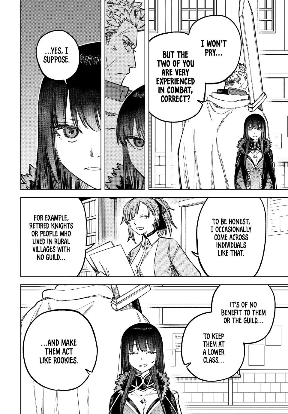 Read The Witch and the Mercenary EN Manga Online