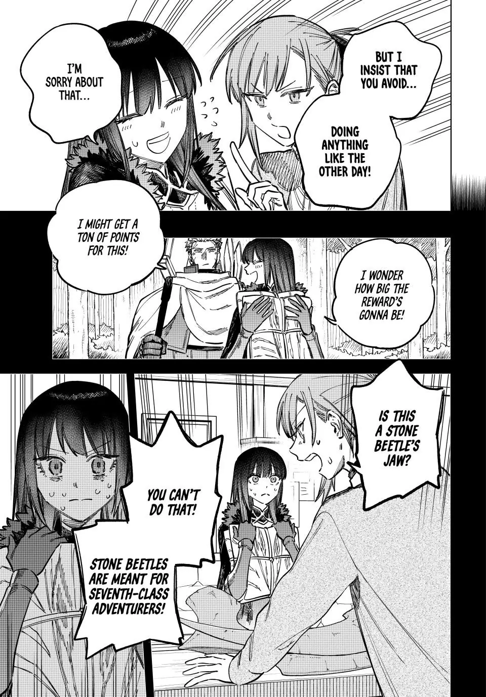 Read The Witch and the Mercenary EN Manga Online