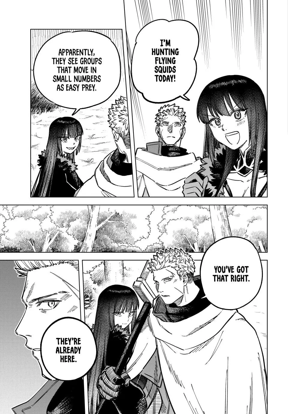 Read The Witch and the Mercenary EN Manga Online