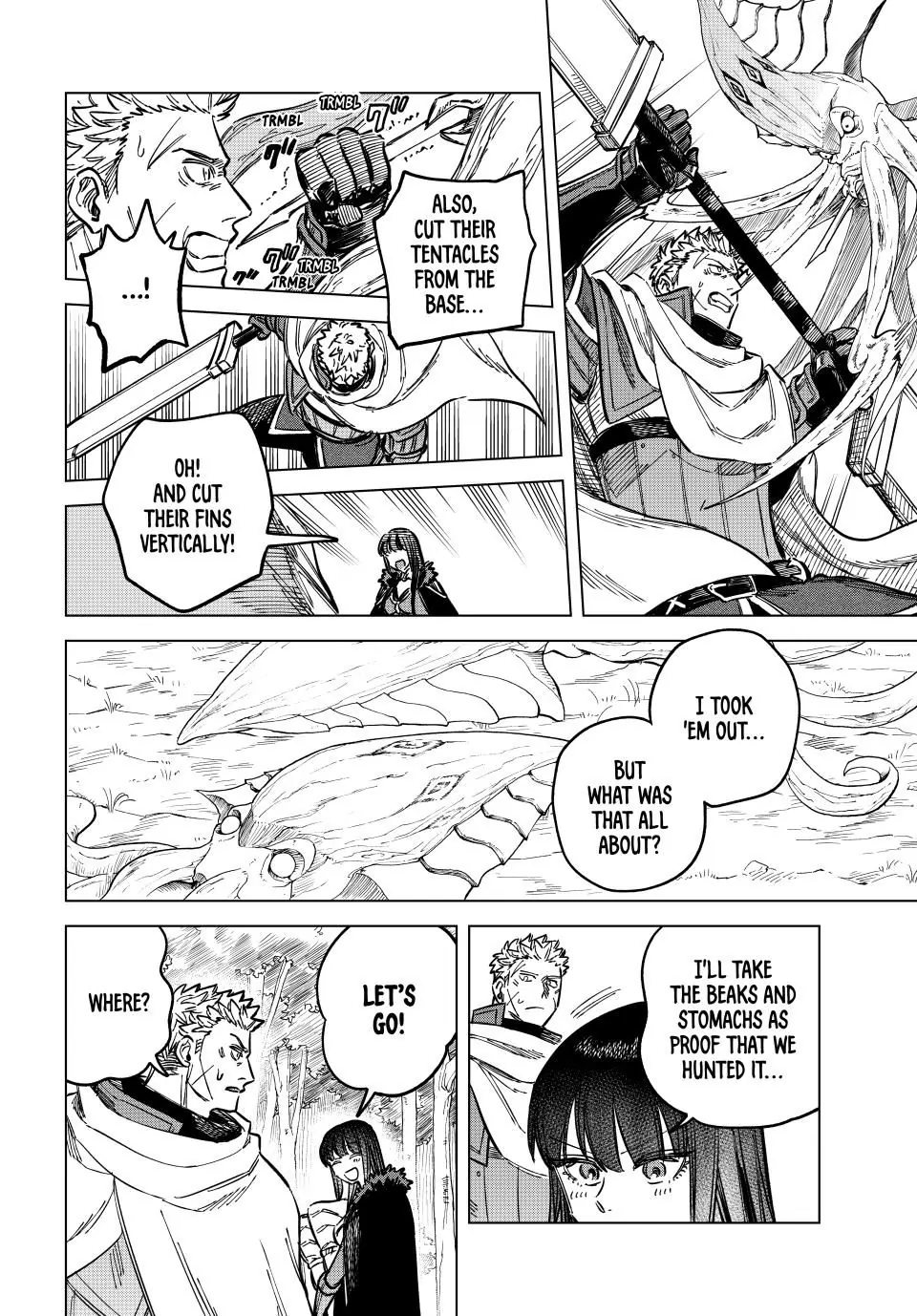 Read The Witch and the Mercenary EN Manga Online