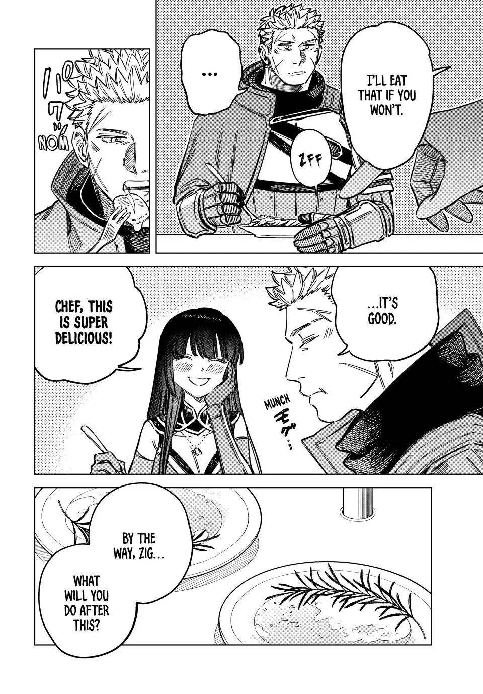 Read The Witch and the Mercenary EN Manga Online