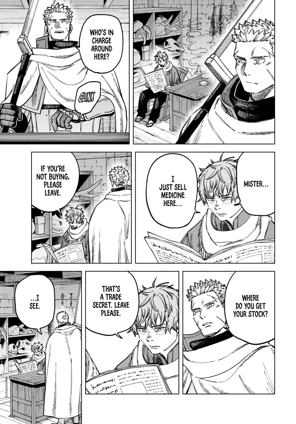 Read The Witch and the Mercenary EN Manga Online