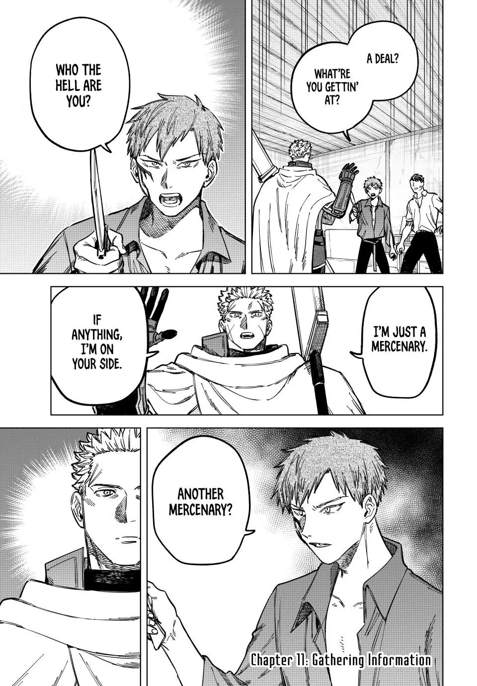 Read The Witch and the Mercenary EN Manga Online