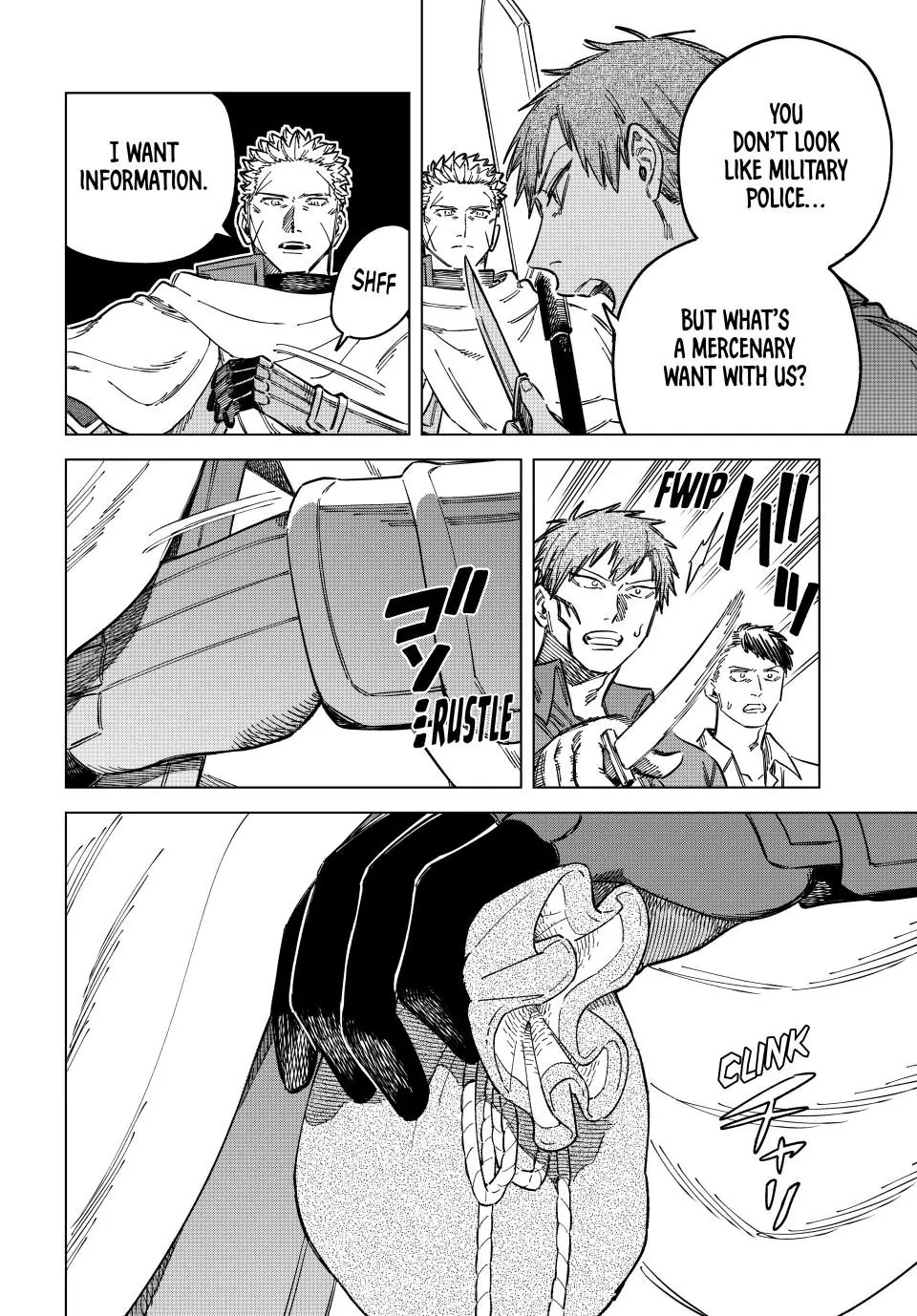 Read The Witch and the Mercenary EN Manga Online