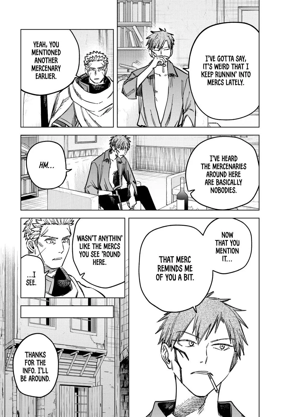Read The Witch and the Mercenary EN Manga Online