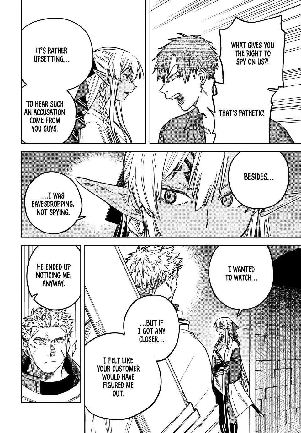 Read The Witch and the Mercenary EN Manga Online