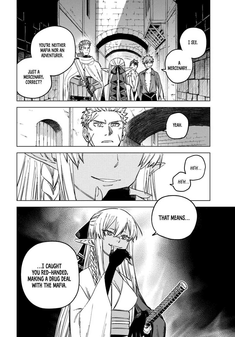 Read The Witch and the Mercenary EN Manga Online