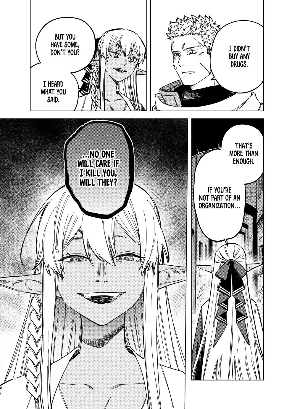 Read The Witch and the Mercenary EN Manga Online