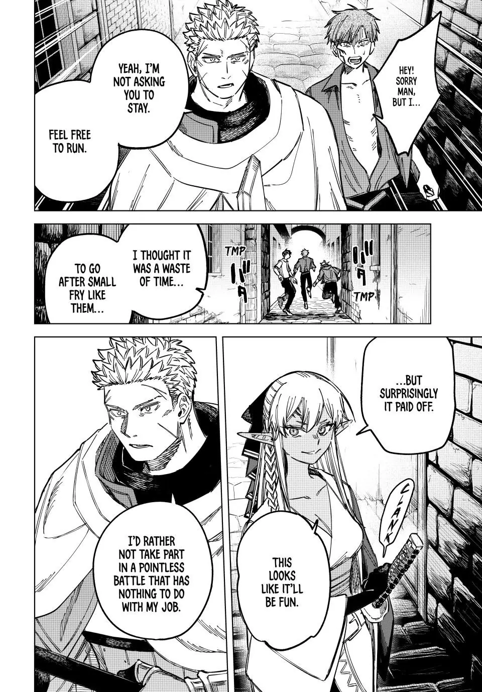 Read The Witch and the Mercenary EN Manga Online