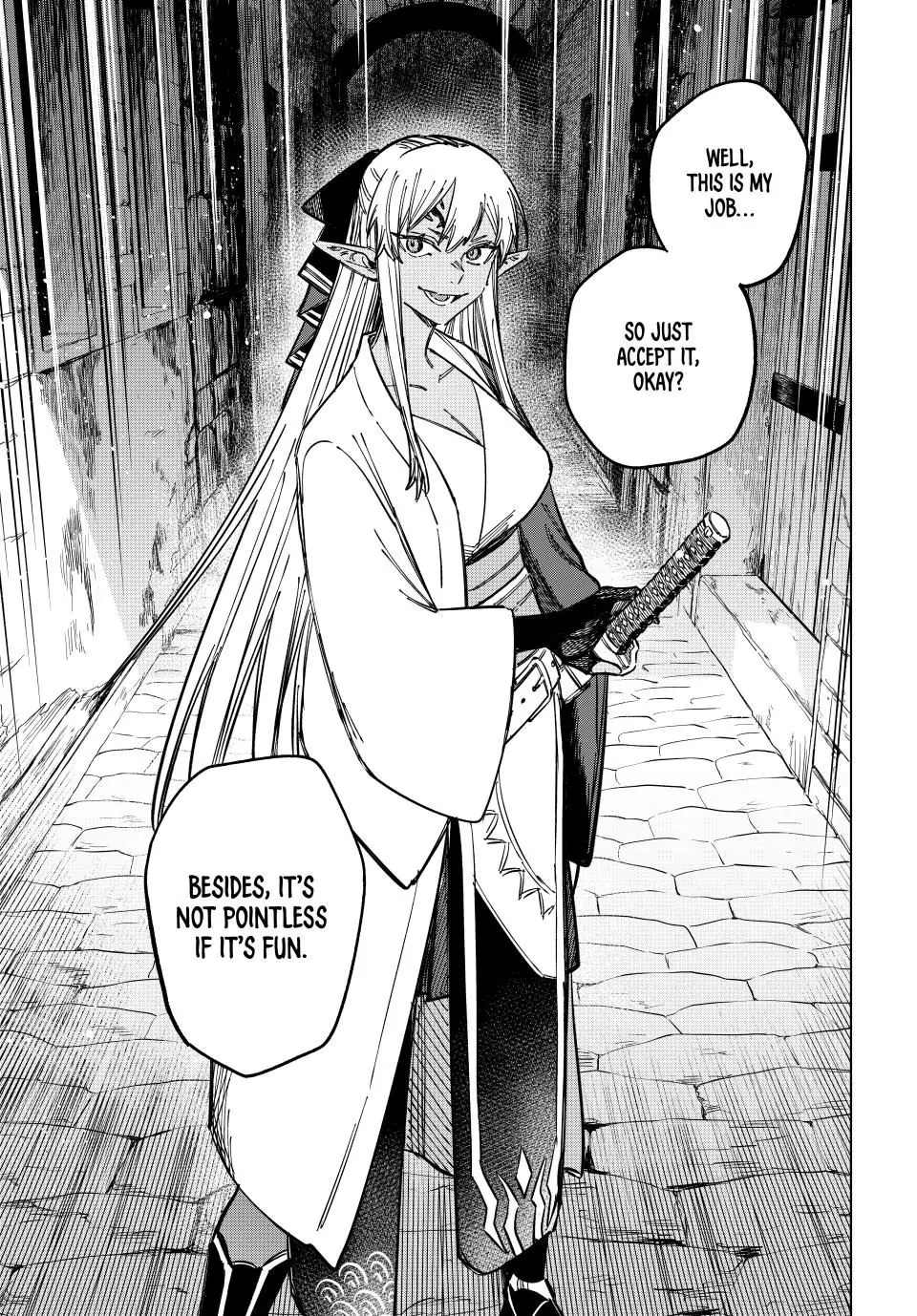 Read The Witch and the Mercenary EN Manga Online