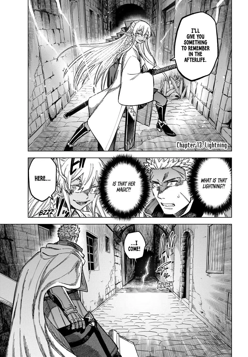 Read The Witch and the Mercenary EN Manga Online