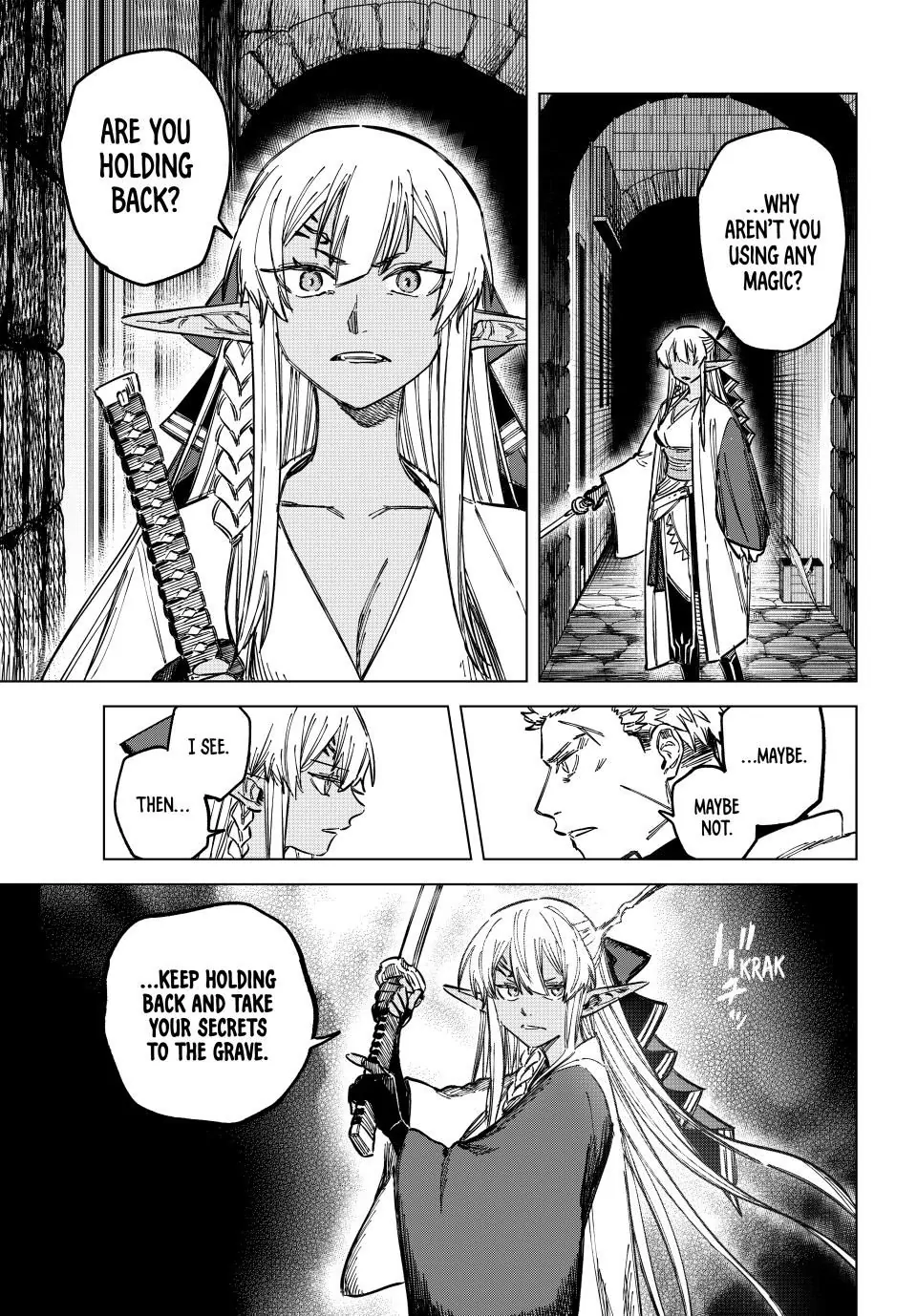 Read The Witch and the Mercenary EN Manga Online