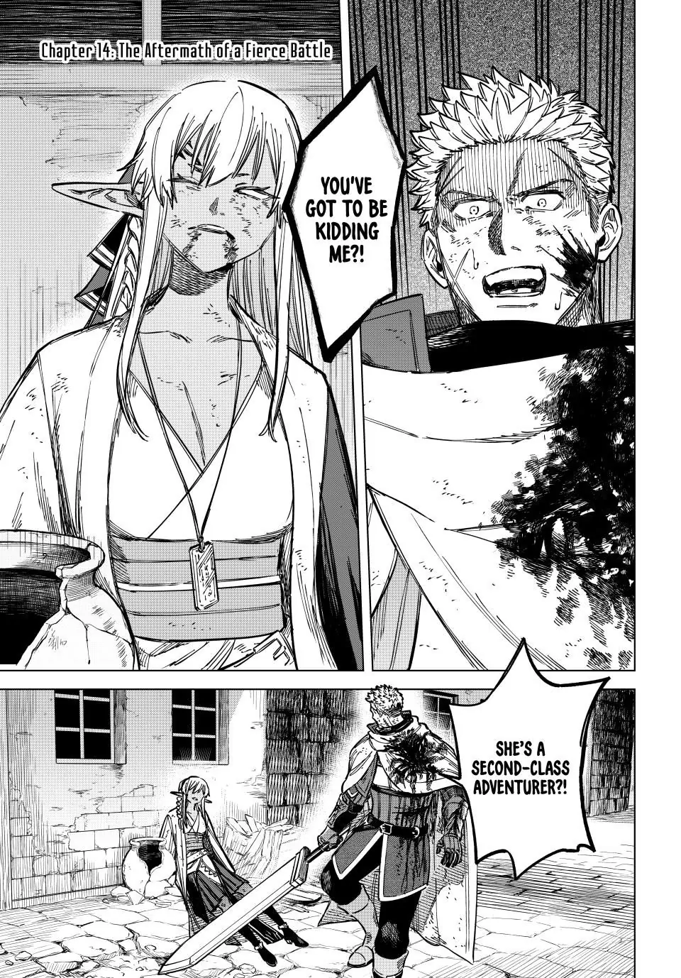 Read The Witch and the Mercenary EN Manga Online