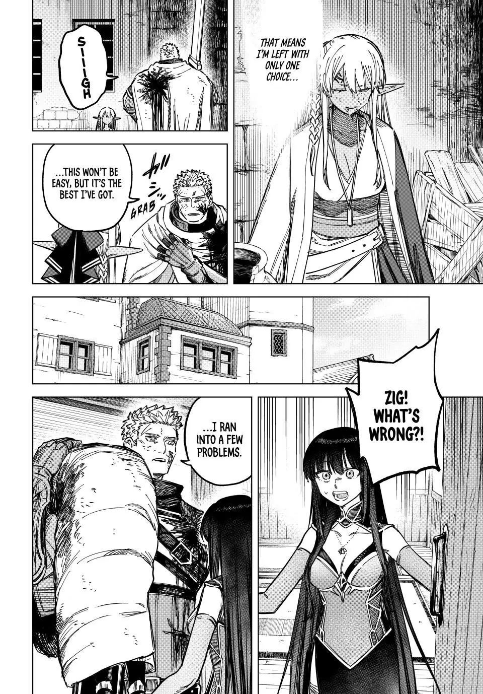 Read The Witch and the Mercenary EN Manga Online