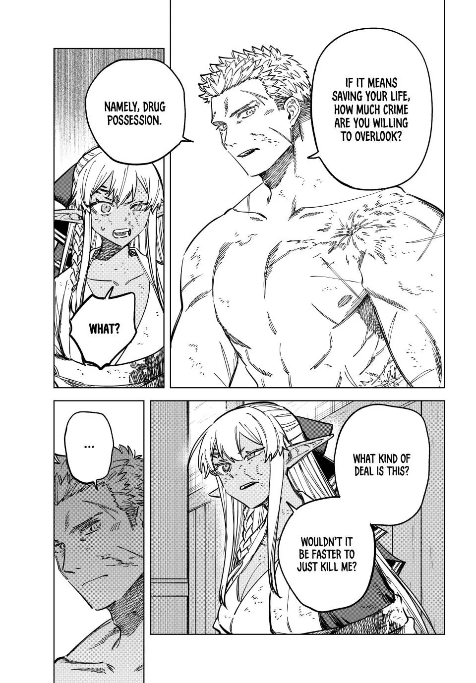 Read The Witch and the Mercenary EN Manga Online