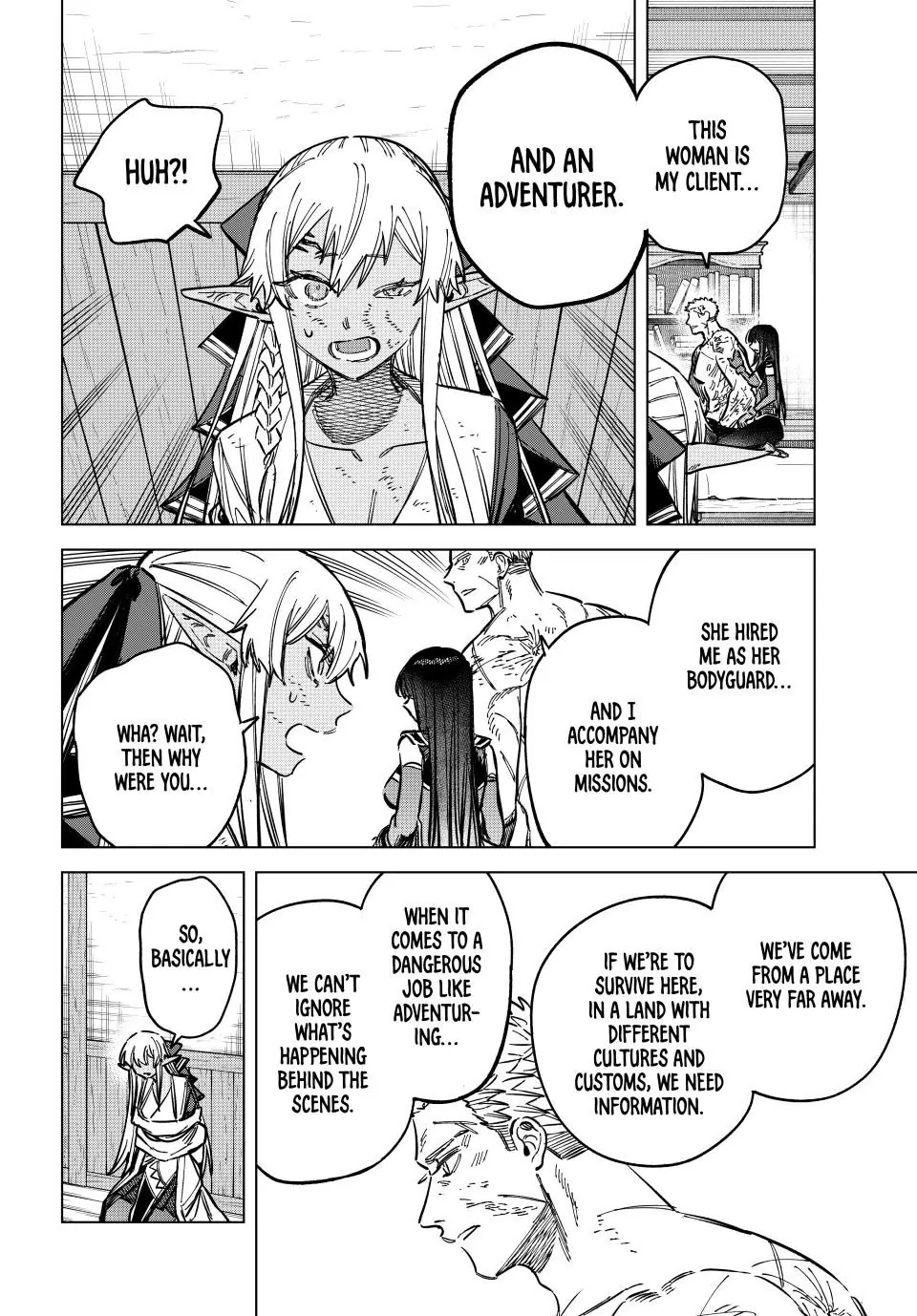 Read The Witch and the Mercenary EN Manga Online