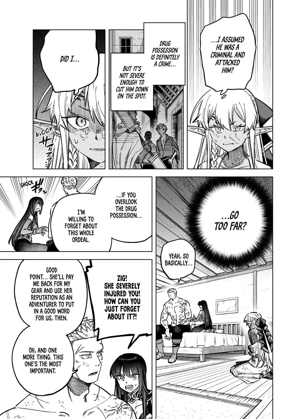 Read The Witch and the Mercenary EN Manga Online