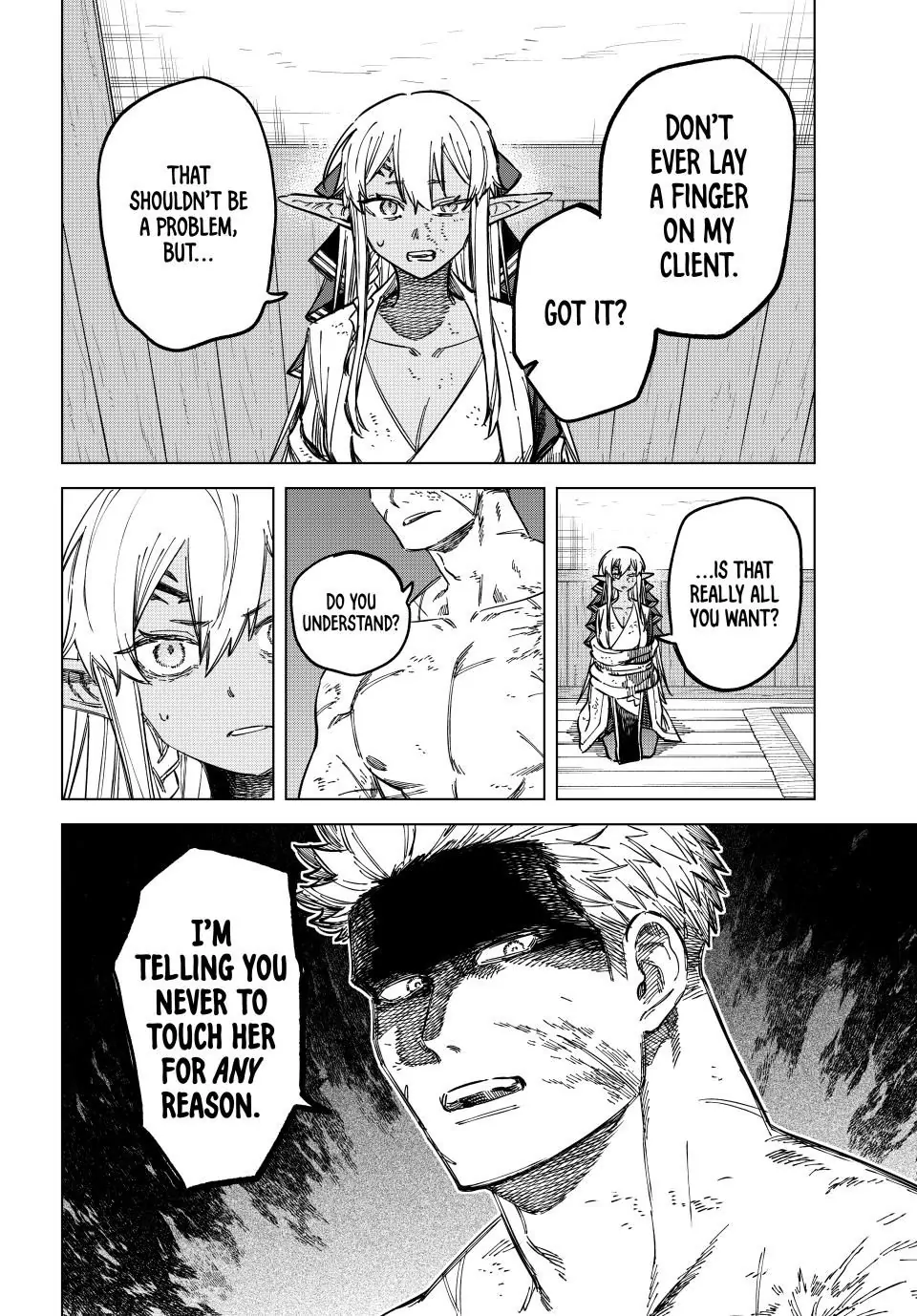 Read The Witch and the Mercenary EN Manga Online