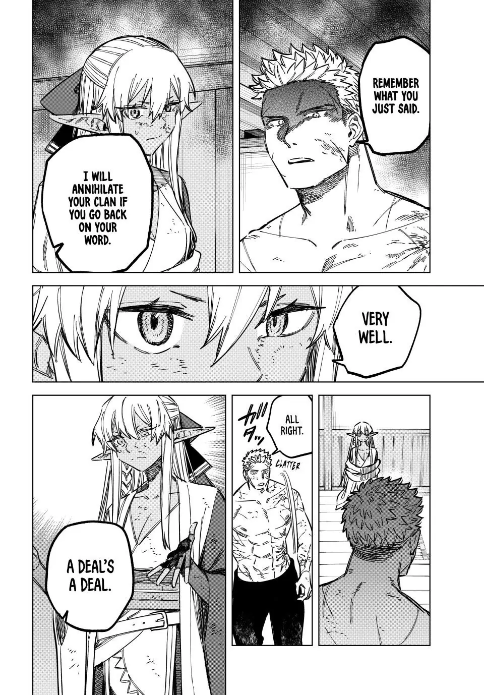 Read The Witch and the Mercenary EN Manga Online