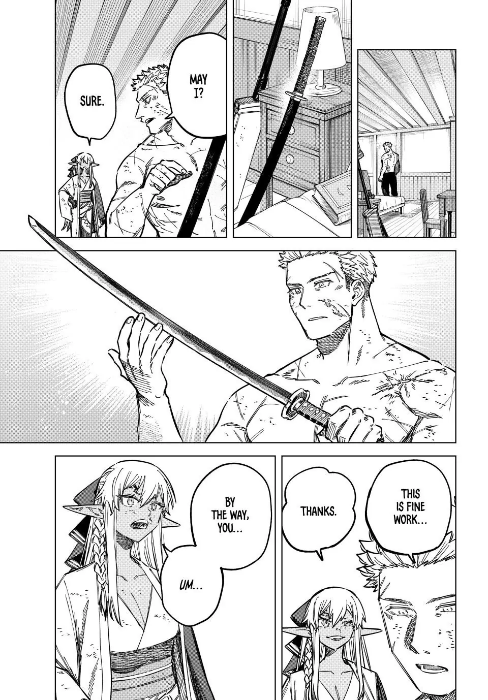 Read The Witch and the Mercenary EN Manga Online