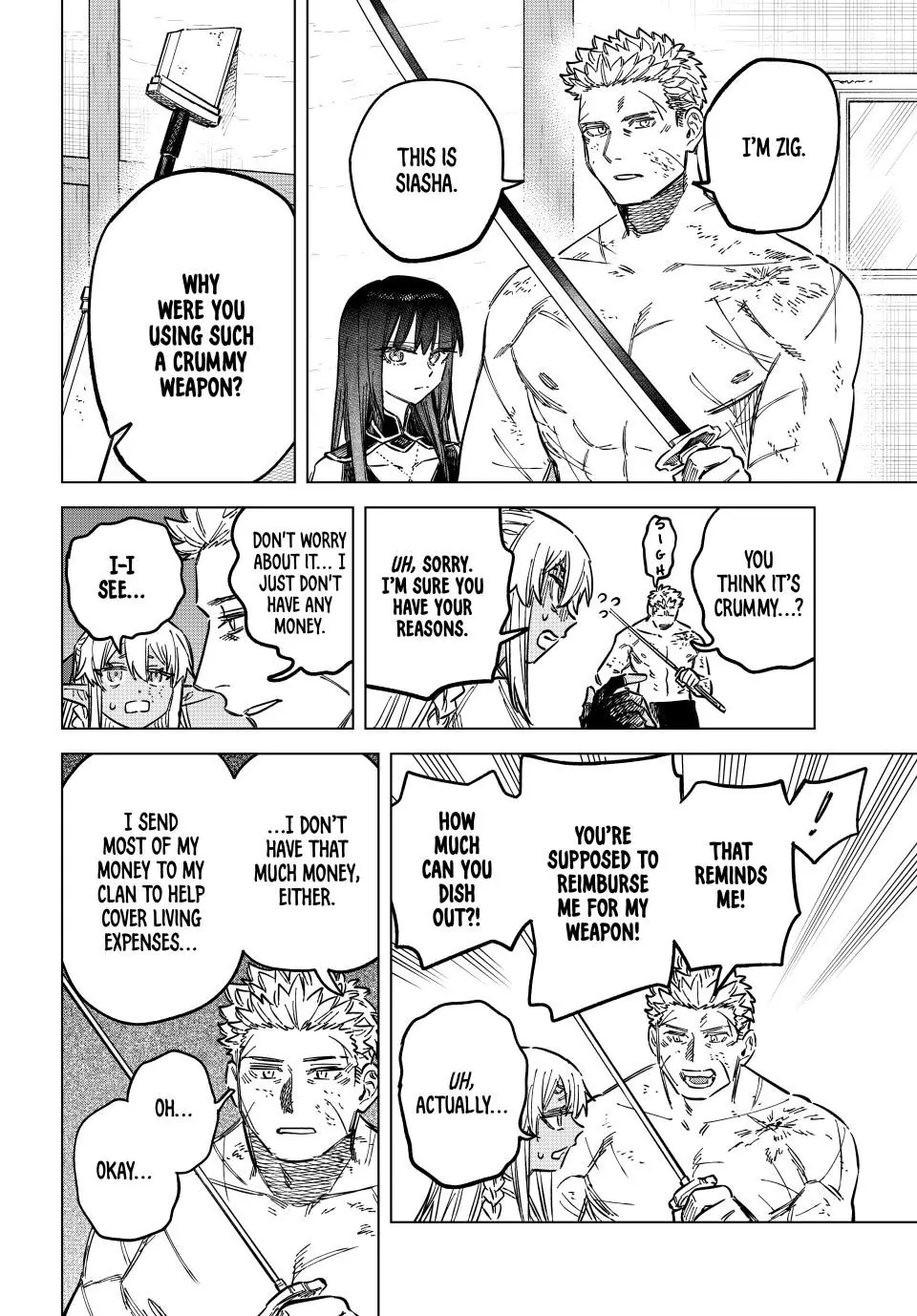 Read The Witch and the Mercenary EN Manga Online