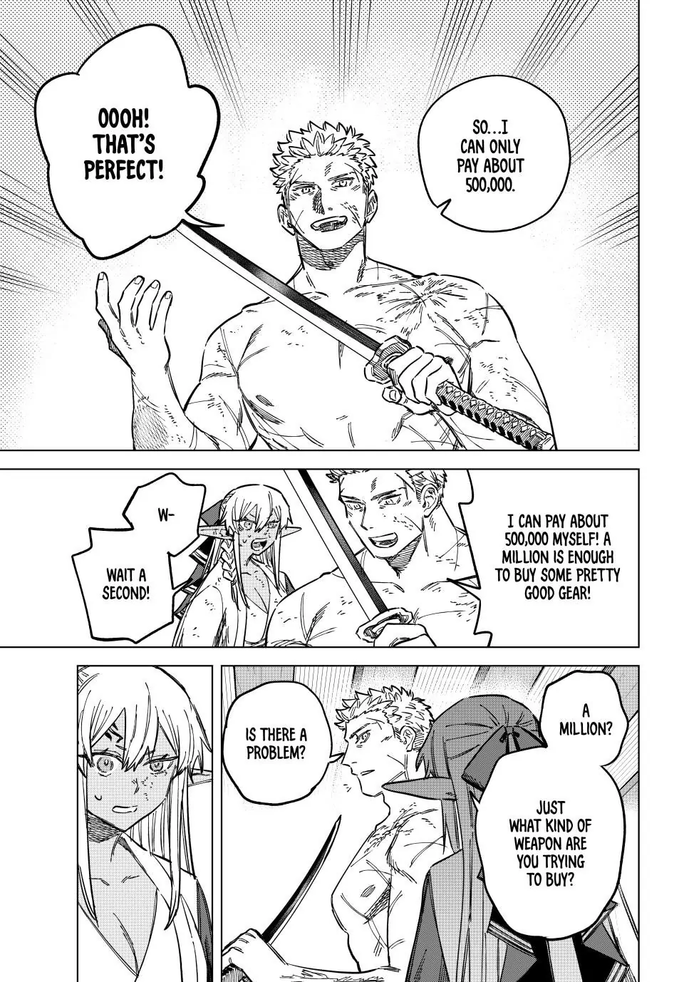 Read The Witch and the Mercenary EN Manga Online