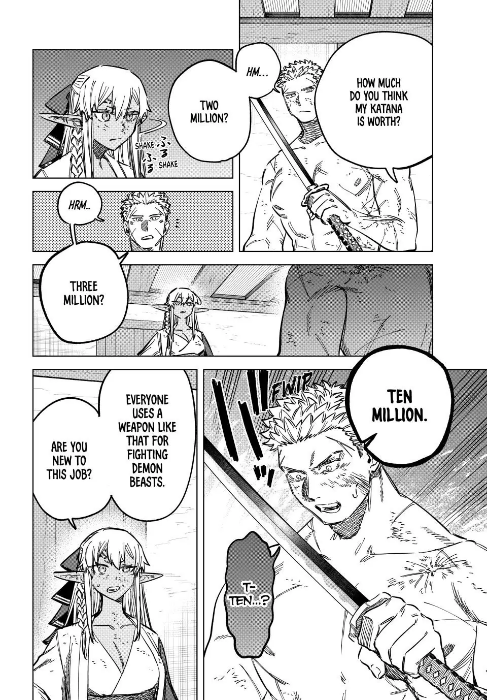 Read The Witch and the Mercenary EN Manga Online