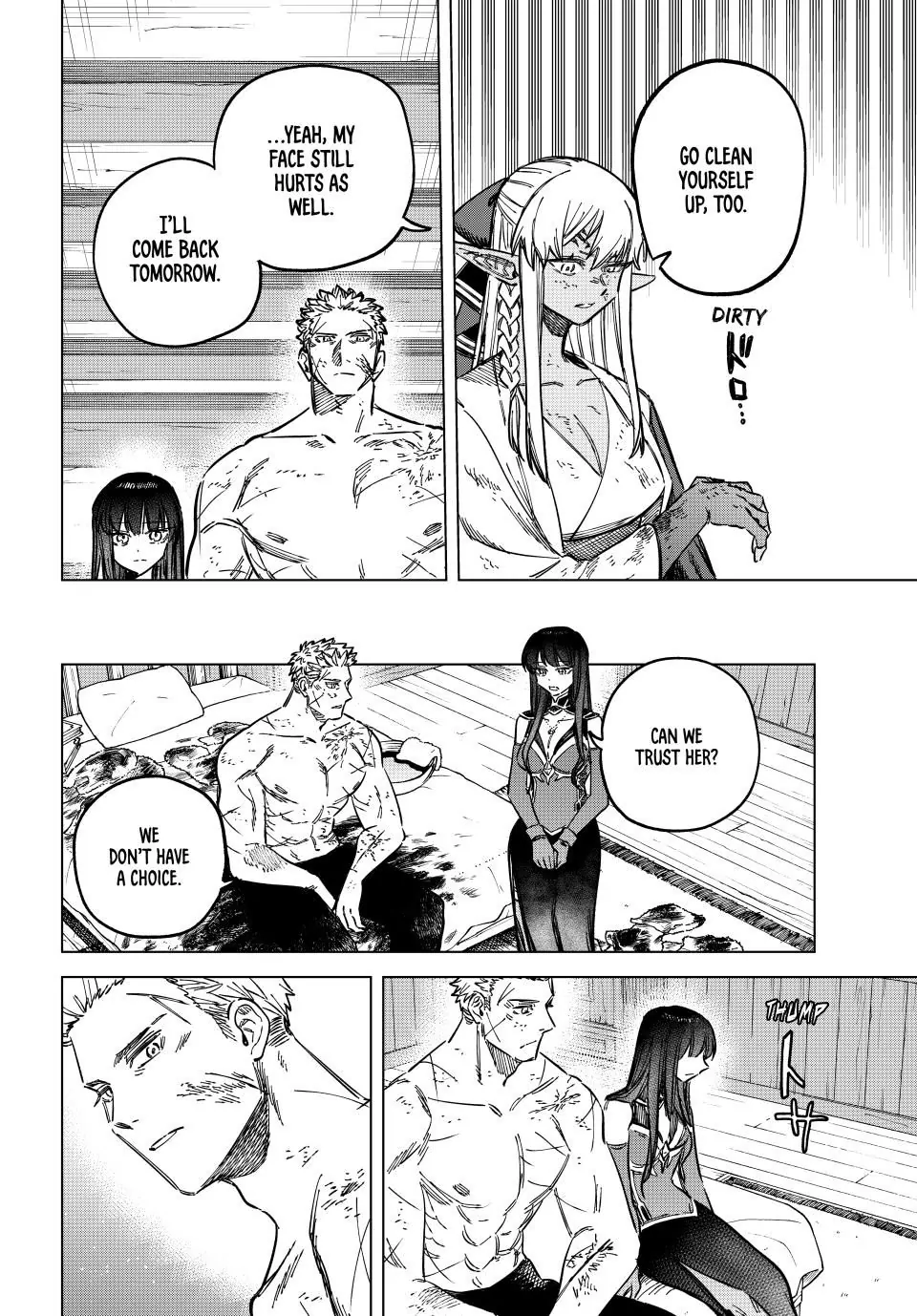 Read The Witch and the Mercenary EN Manga Online