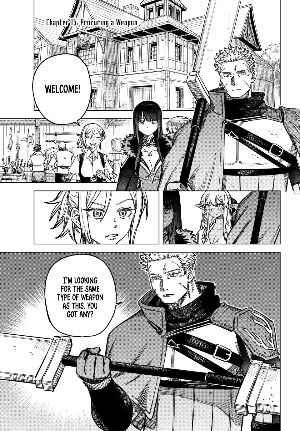 Read The Witch and the Mercenary EN Manga Online