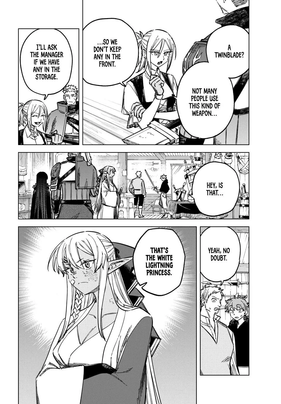 Read The Witch and the Mercenary EN Manga Online