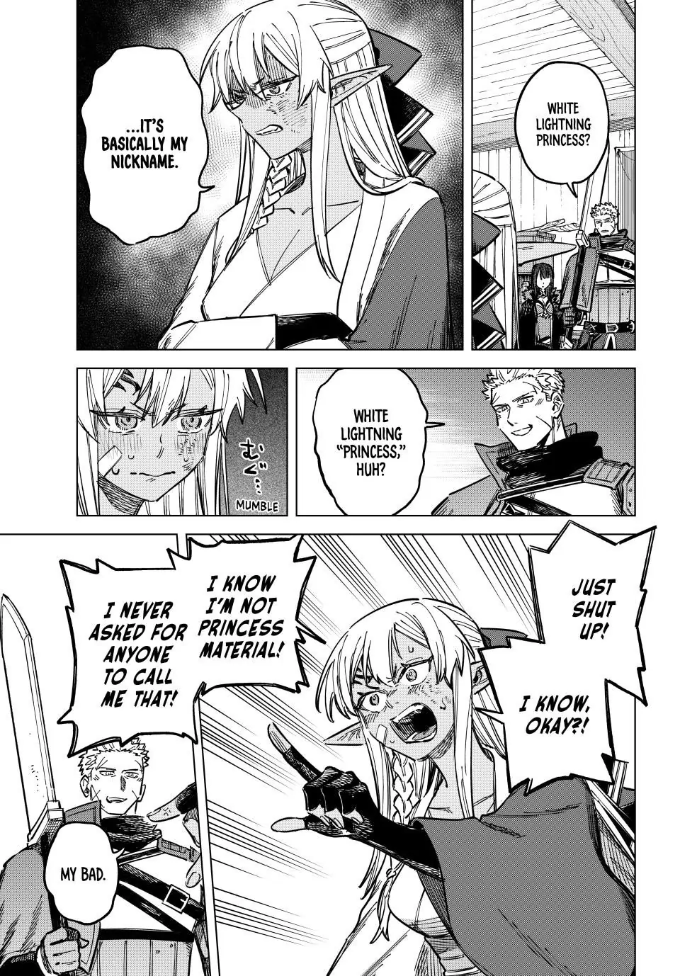 Read The Witch and the Mercenary EN Manga Online