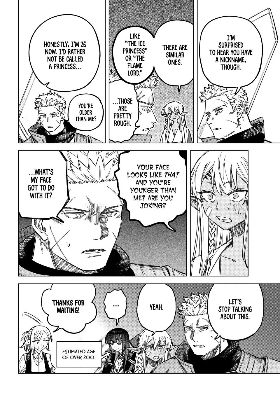 Read The Witch and the Mercenary EN Manga Online