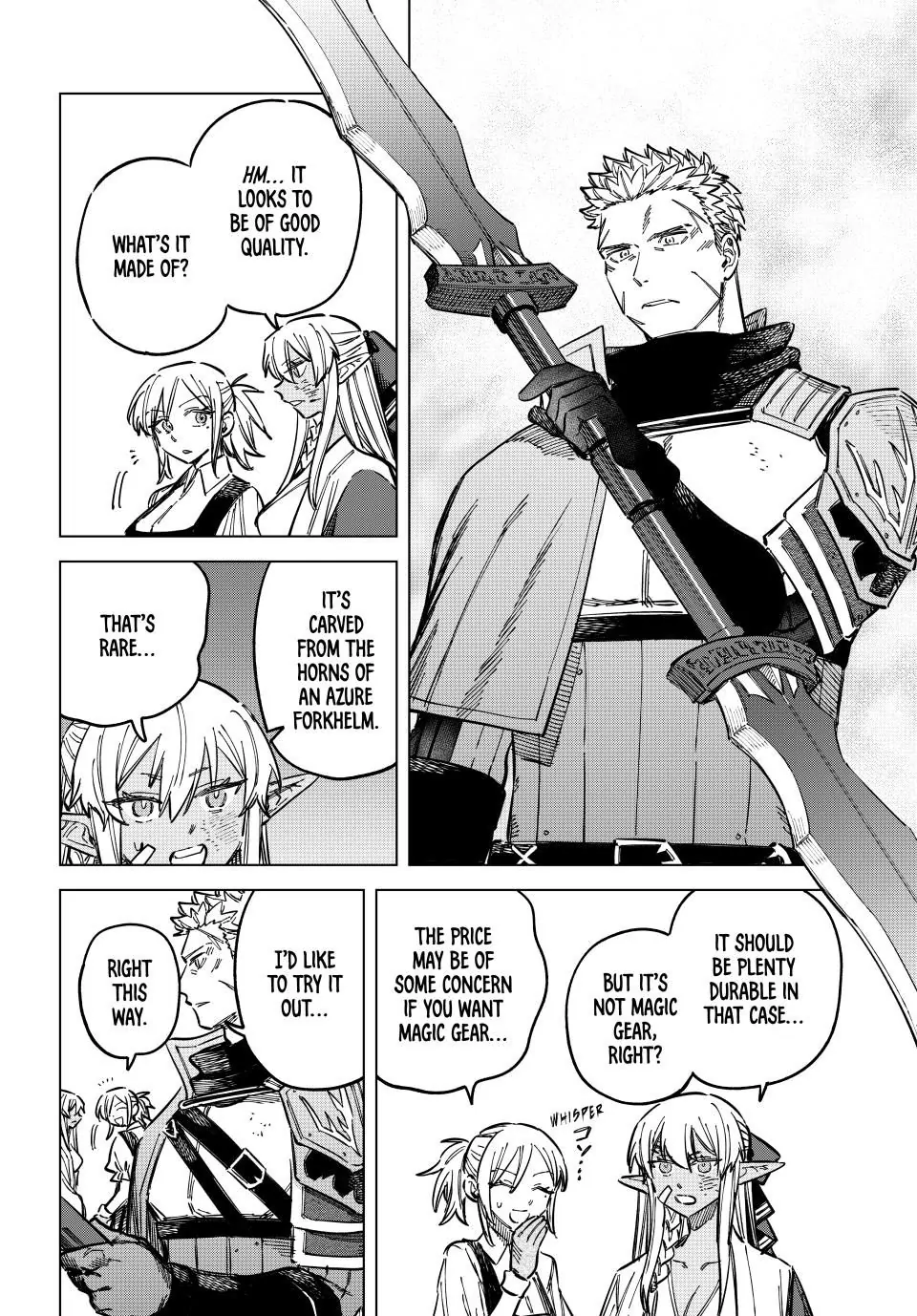 Read The Witch and the Mercenary EN Manga Online