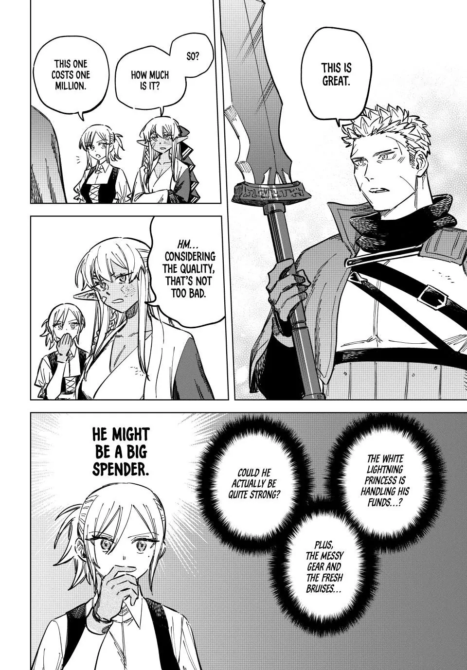 Read The Witch and the Mercenary EN Manga Online