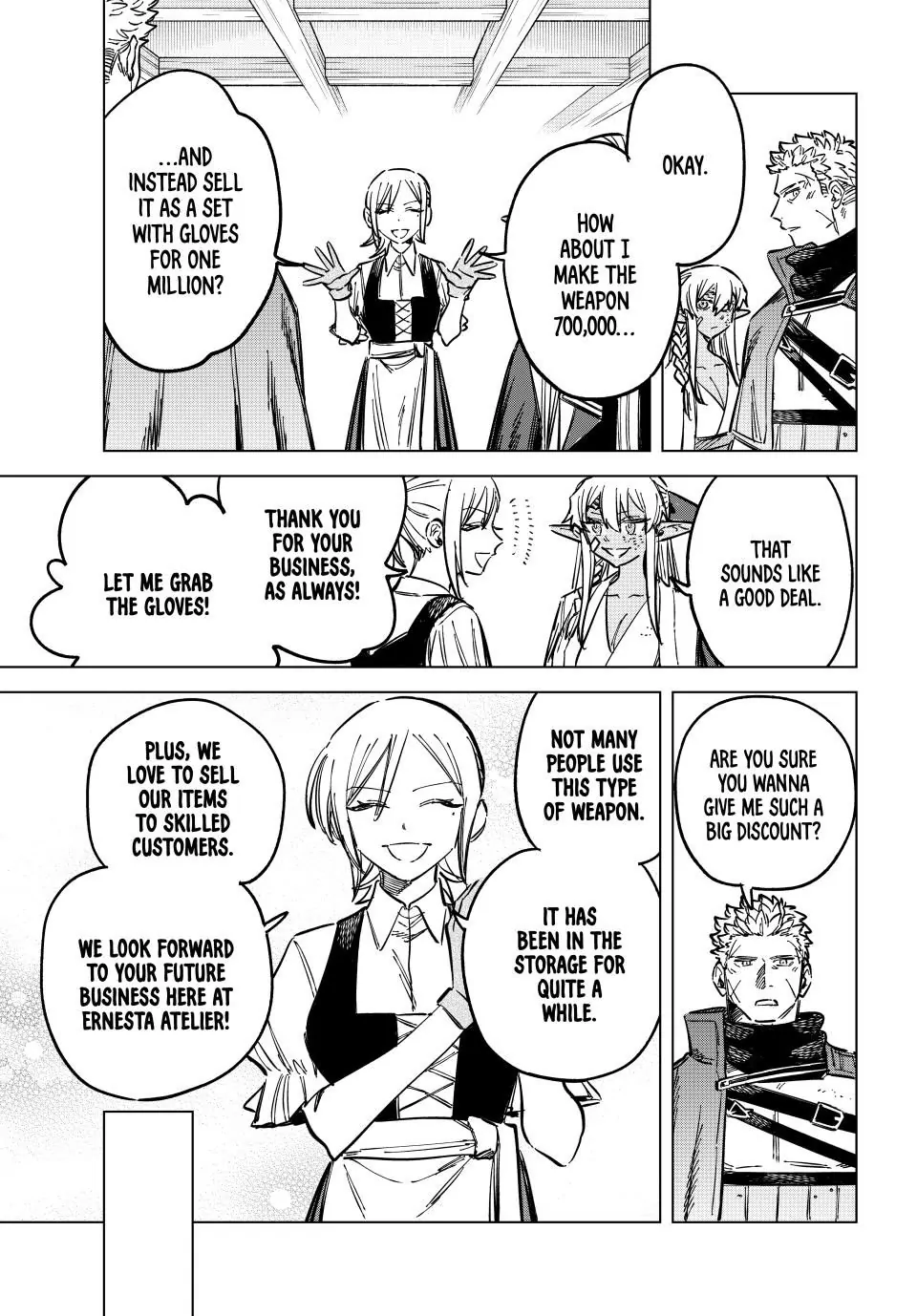 Read The Witch and the Mercenary EN Manga Online